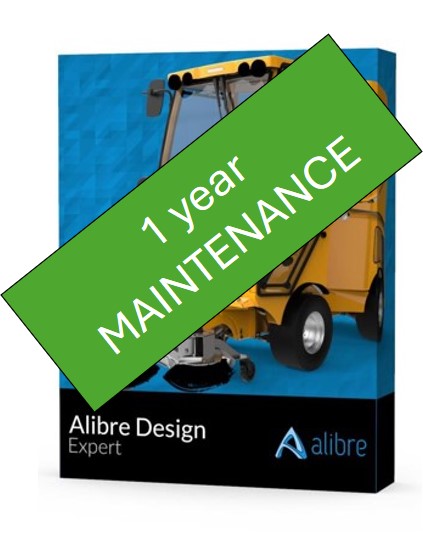 Alibre design Expert - 1 vuoden ylläpito aktiiviselle lisenssille
