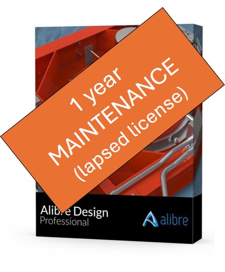 Software maintenance/care lapsed maintenance for Alibre Design Professional